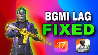 Bgmi Iphone Lag Fix  Bgmi Lag fix On iPhone  iOS 17 Lag fix  ios 17 Bgmi Lag Fix  Fps Drop solve [upl. by Mini]