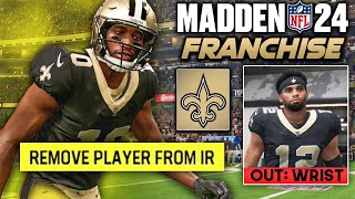 We Had to Replace Our Best Receiver  Madden 24 Saints Franchise  Ep10 [upl. by Suoicserp365]