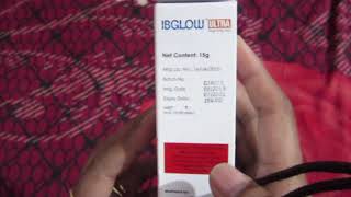 IB GLOW Ultra depigmenting cream [upl. by Osrick240]