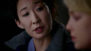 Greys Anatomy 5x18 Cristina talks with Izzie about the cancer [upl. by Yelak]