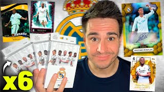 Abriendo Topps Real Madrid CF Fan Set 202425 cartas numeradas aseguradas  JuanluDBZ [upl. by Eilac]