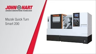 Mazak Quick Turn Smart 200 [upl. by Anirhtak]