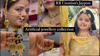 Jaipur artificial jewellery collection✨ artificial jewellery✨ diamond Kundan silver jewellery✨ 🌼💍￼ [upl. by Orrin119]