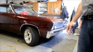 Cut Polish and Wax your sports car 1967 Chevelle  Beaumont [upl. by Falkner285]