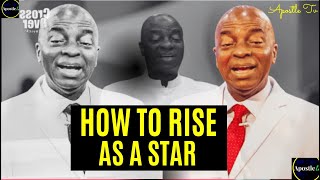 Bishop David Oyedepo  What To Do To Rise As A Star [upl. by Natsirc568]