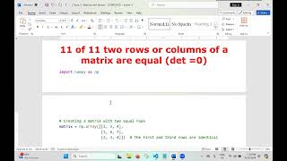 Day 08DSIT Matrices and Tensors Linear Algebra Part 2 Mathematics for Machine Learning amp DL [upl. by Relyk]