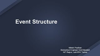 Event Structure [upl. by Witha]