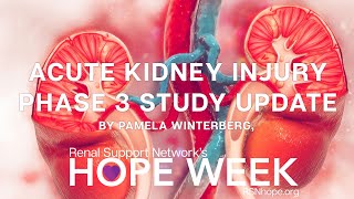 Acute Kidney Injury Phase 3 Study Update [upl. by Timi605]