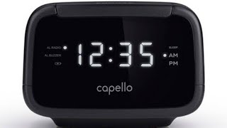 ⏰💤📻🎉TestingCapello Alarm Clock with AMFM RadioModel CA15 [upl. by Marissa]