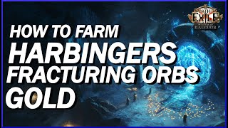 POE 325 Fracture Orb and Gold Farming Using Harbingers How To Maximize Your Loot Using Harbis [upl. by Turmel]