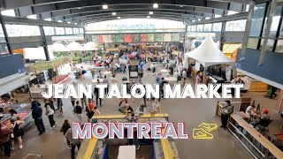 【4K】JeanTalon Market Virtual Walk Montreal 🇨🇦 2023 [upl. by Roxanna511]