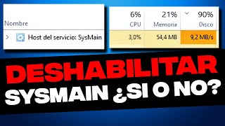 ➤ Activar o Desactivar SYSMAIN en Windows 10 ¿QUÉ ES Superfetch 2021 ✅ [upl. by Atilehs851]