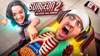 DONT TRUST MY SISTER Surgeon Simulator 2 w MODS FGTeeV Access All Areas Gameplay [upl. by Clayson]