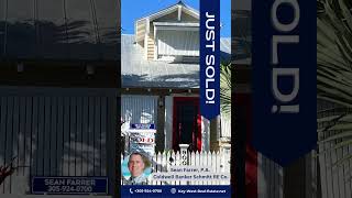 ✨JUST SOLD✨ in Old Town Key West keywestrealestate keywest SoldbySean oldtown [upl. by Anilok]