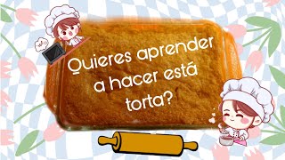 🔴Torta de zanahoria 🥕 al estilo maretaruki [upl. by Jansson296]