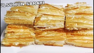 Citir perde börek  PiLELI BÖREK  perde börek  YUFKA BÖREK  GÜLSÜMÜN SARAYI [upl. by Le280]