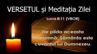 Versetul si Meditatia zilei de 13 Octombrie  slujitor Dani [upl. by Francine]