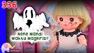 Mainan Boneka Eps 336 Nene Mandi Waktu Maghrib  Goduplo TV [upl. by Enniroc32]