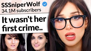 YouTubes biggest react creator loses it commits crime on livestream SSSniperWolf [upl. by Kalindi247]