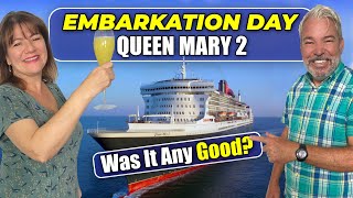 Does CUNARD Live Up To The Hype  Queen Mary 2 Embarkation Day [upl. by Eddina]