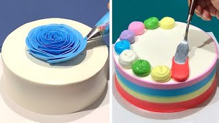 Quick amp Simple Cake Decorating Ideas  Most Satisfying Chocolate  So Yummy Chocolate Cake Recipes [upl. by Siobhan]