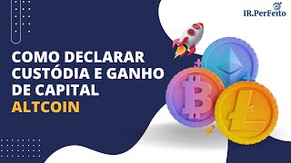 Como Declarar ALTCOIN  IRPF 2024 [upl. by Kizzie905]