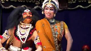 Yakshagana  Thripura mathana  18 B  Aatadolagina Aata  hasya [upl. by Darrin]