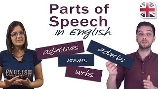 Parts of speech with examples  English grammar [upl. by Quartet60]