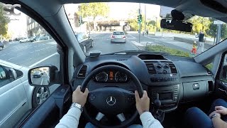 Mercedes Vito 116 CDI 22 l 163 KM ACCELERATION 0100 Przyśpieszenie 4K [upl. by Tekcirc]