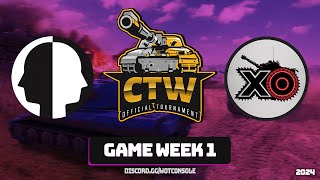 CTW  DRKSD vs XO  WEEK 1 [upl. by Iturk]