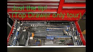 Just the Tip  Toolbox Top Drawer only tour [upl. by Guerin]