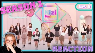 REACTION to Nizi Project Part 2 Episode 8 Semifinal Rankings [upl. by Ilah]