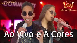 Ao Vivo e a Cores  Wallyson e Wallescka [upl. by Oynotna]