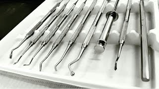 Instruments used for amalgam restoration [upl. by Lilith]