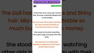 👉 Short Stories in English  English Sentence Practice 📝 English for Beginners😇shorts learnenglish [upl. by Rahcir778]