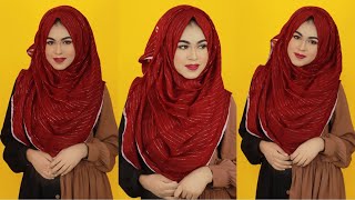 Hijab Tutorial with Dupatta Orna  MUNA [upl. by Ilysa]