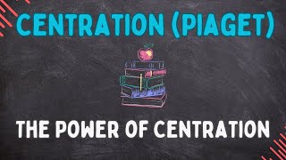 Centration by Piaget Explained in 3 Minutes [upl. by Annaoj74]