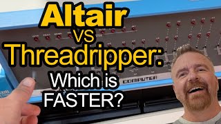 Altair 8800 vs AMD Threadripper Which is Faster We test them [upl. by Arahs]