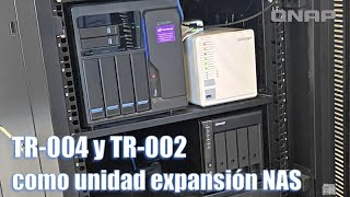 Configuración QNAP TR004 como unidad de expansión de un NAS [upl. by Aiuqram]