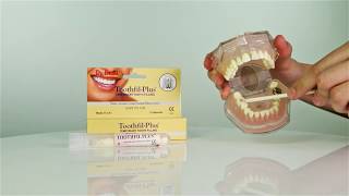 Dr Denti  Toothfil Plus  How to temporarily fill your teeth on lost filling instantly [upl. by Arondel]