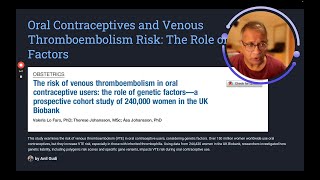 Understanding the Risk of Venous Thromboembolism with Oral Contraceptives 💊 [upl. by Acihsay]