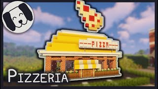 Minecraft Modern Pizzeria Tutorial [upl. by Emilia]