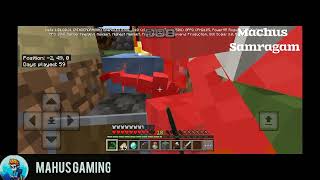 MACHUS SAMRAGAM EP 09 MALYALAM ONE BLOCK IN MINECRAFT 121 [upl. by Neemsaj]