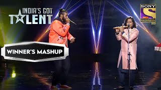 Divyansh And Manurajs Flawless Synchronization  Indias Got Talent Season 9  Winners Mashup [upl. by Shipman]