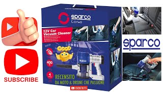 RECENSIONE ASPIRAPOLVERE PER AUTO SPARCO 12 V [upl. by Aisha502]