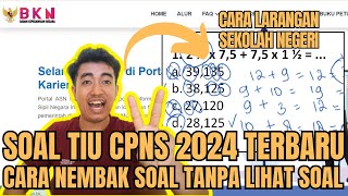 PART 1 SOAL TIU CPNS 2024  BOCORAN DAN CARA NEMBAK SOAL TIU CPNS 2024 SERING MUNCUL cpns2024 [upl. by Arretnahs]