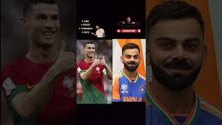 CR7 vs Virat Kohli 👑shortstrending song [upl. by Sulamith229]