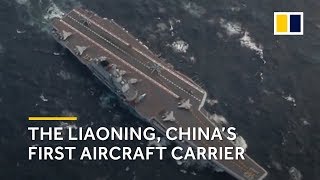 The Liaoning China’s first aircraft carrier [upl. by Ahsyt]