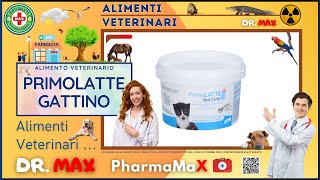 🍪 PRIMOLATTE GATTINO Alimento Veterinario a Cosa Serve  🩺 Info Salute 👔 Dr MAX [upl. by Onibas758]