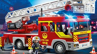 Playmobil Feuerwehr fire rescue pompiers [upl. by Flita]